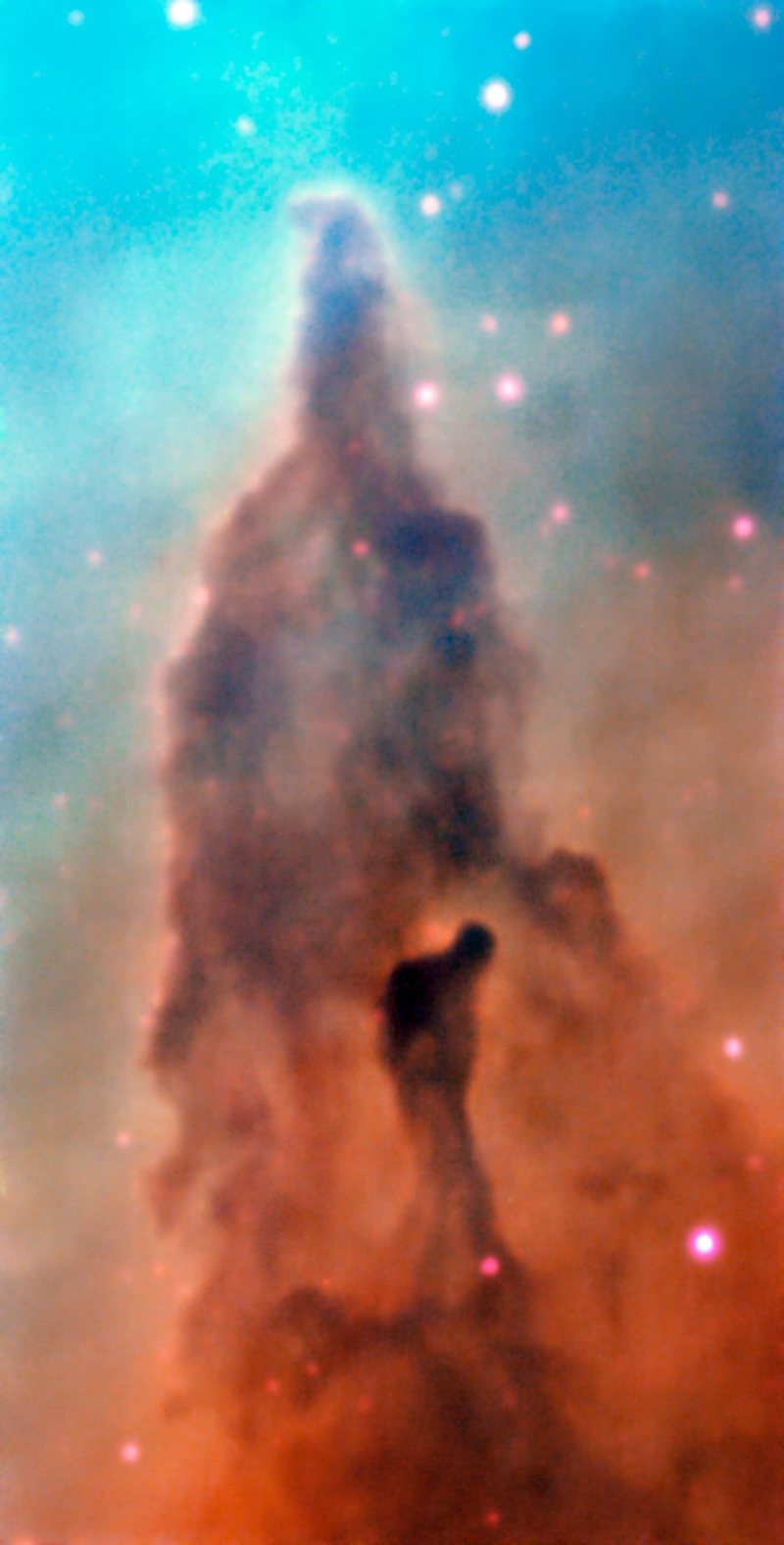 Region R45 within the Carina Nebula. (Image: ESO/A. McLeod)